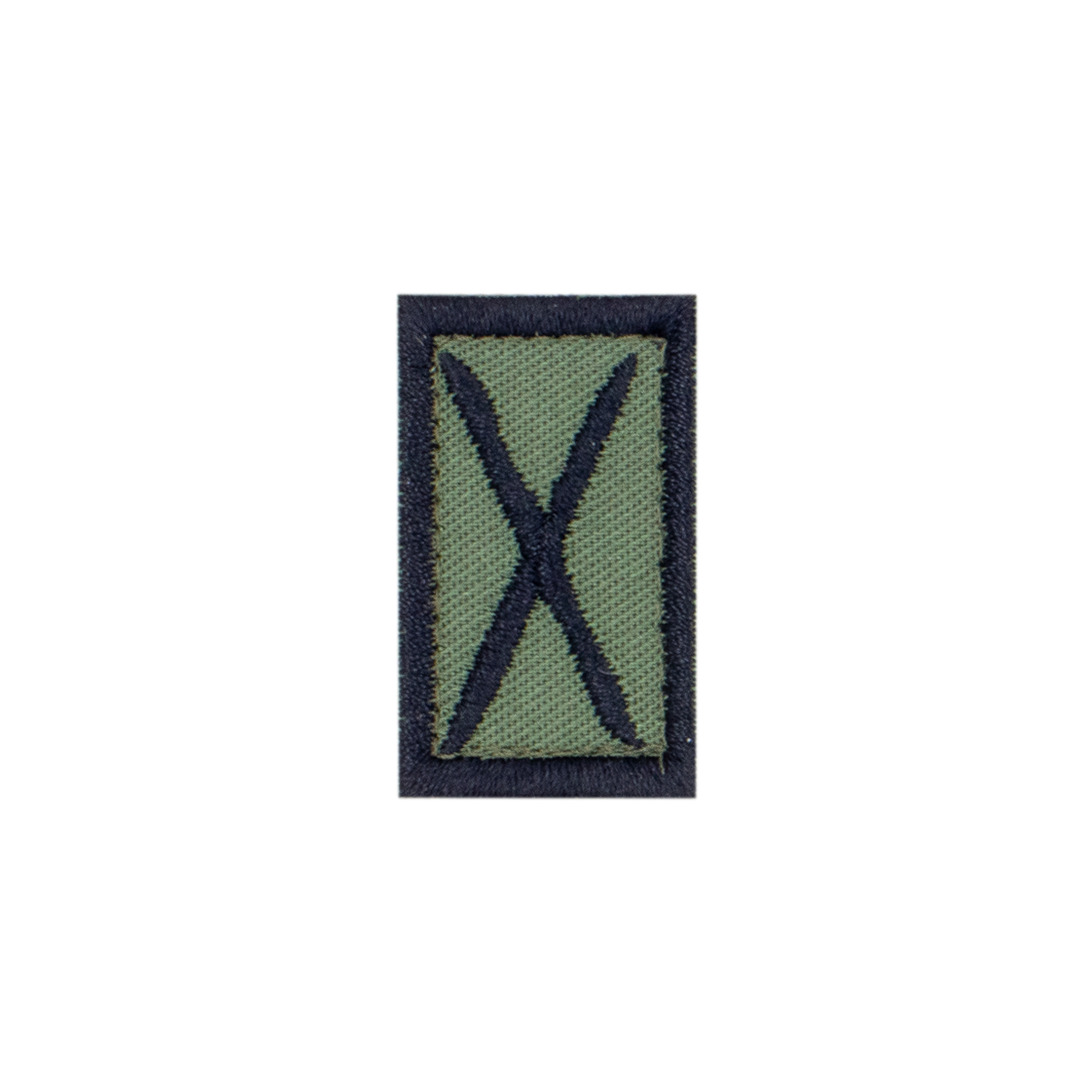 Runenpatch "fuþark", 22 x 35mm