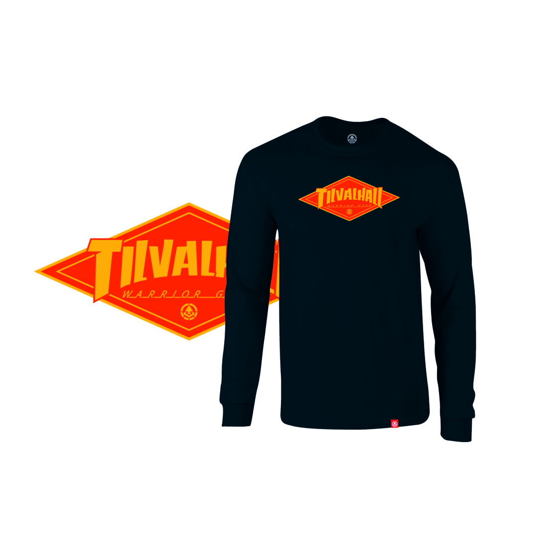 Longsleeve "SKAT_ER",  navy