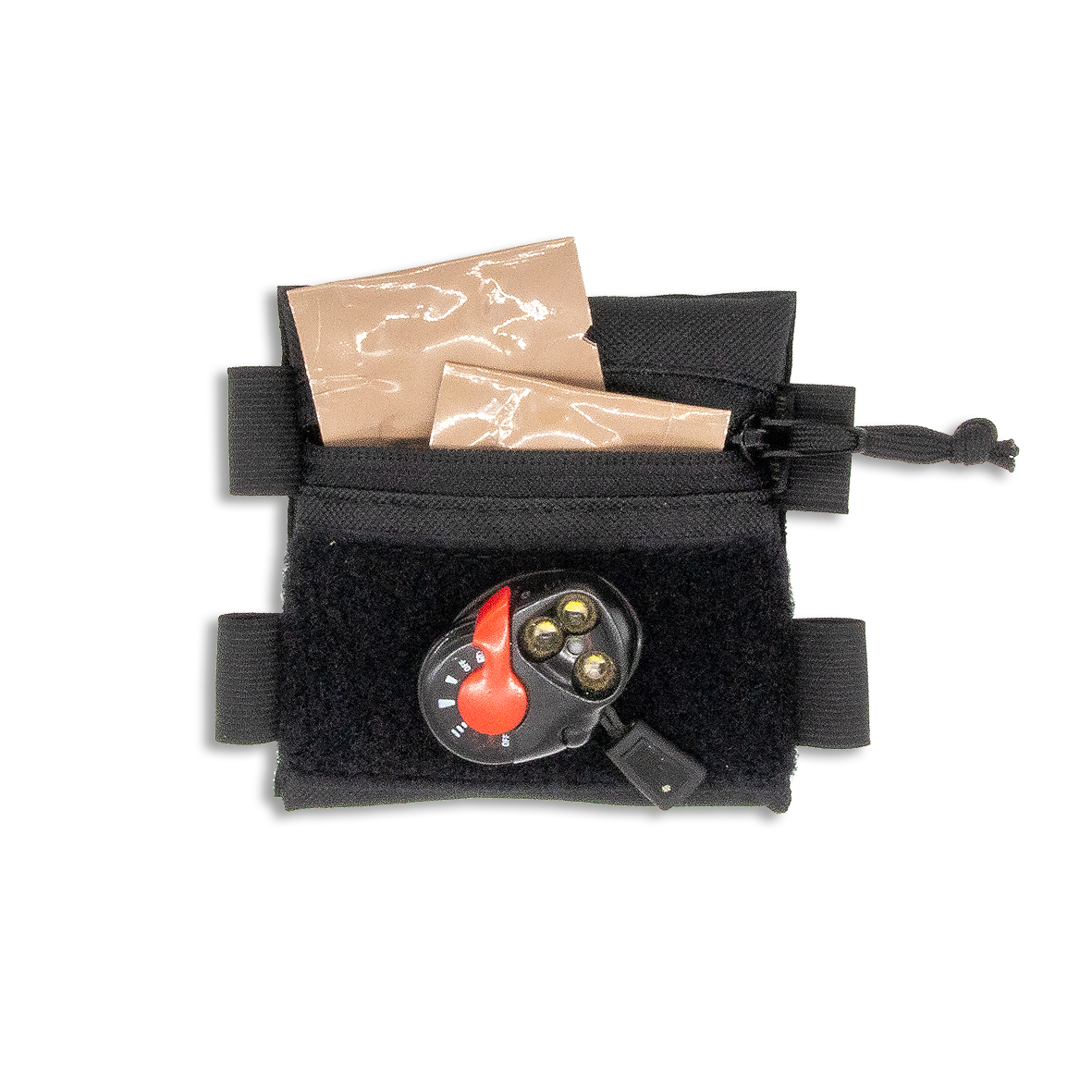 Velcrotasche "CANDY BAG - small", schwarz