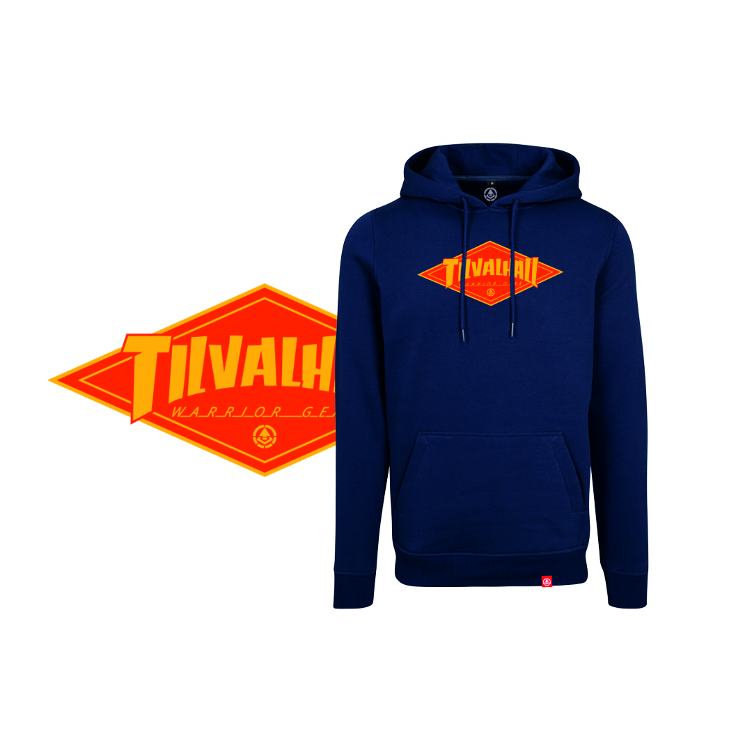 Hoodie "SKAT_ER",  navy