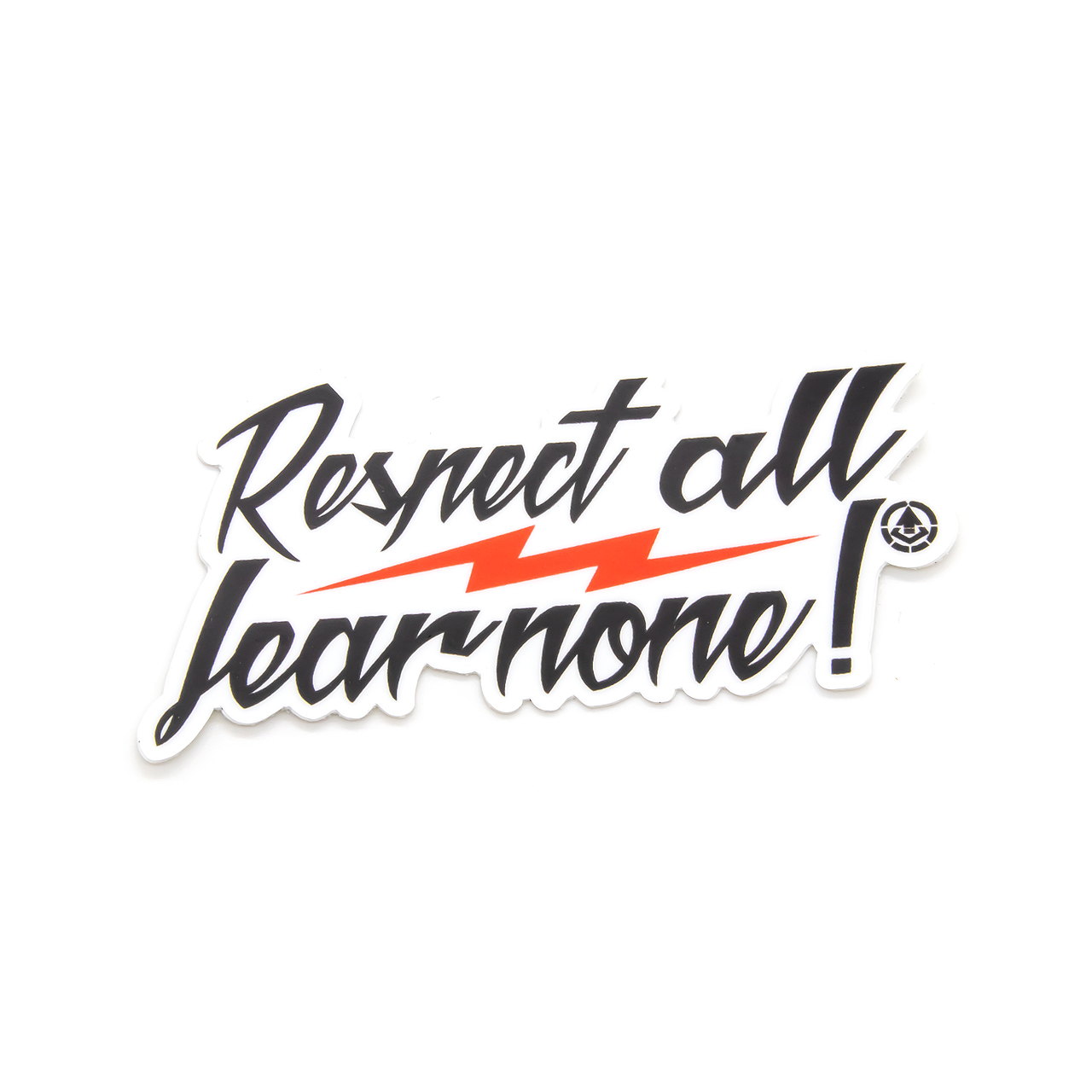 Sticker "RESPECT ALL", 75mm