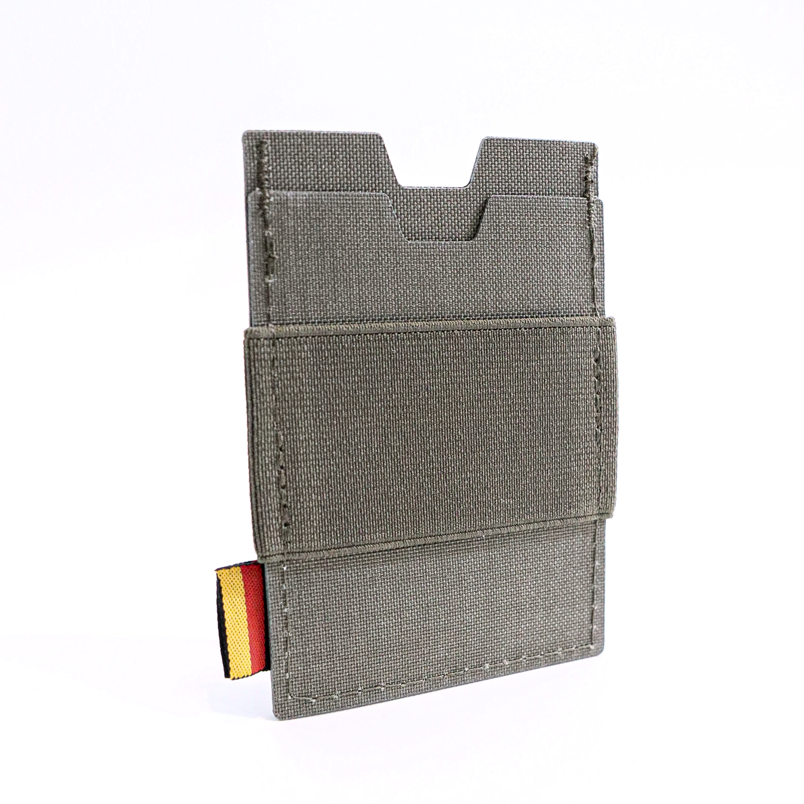 tvwg® Kartenetui "WALLET", steingrau-oliv