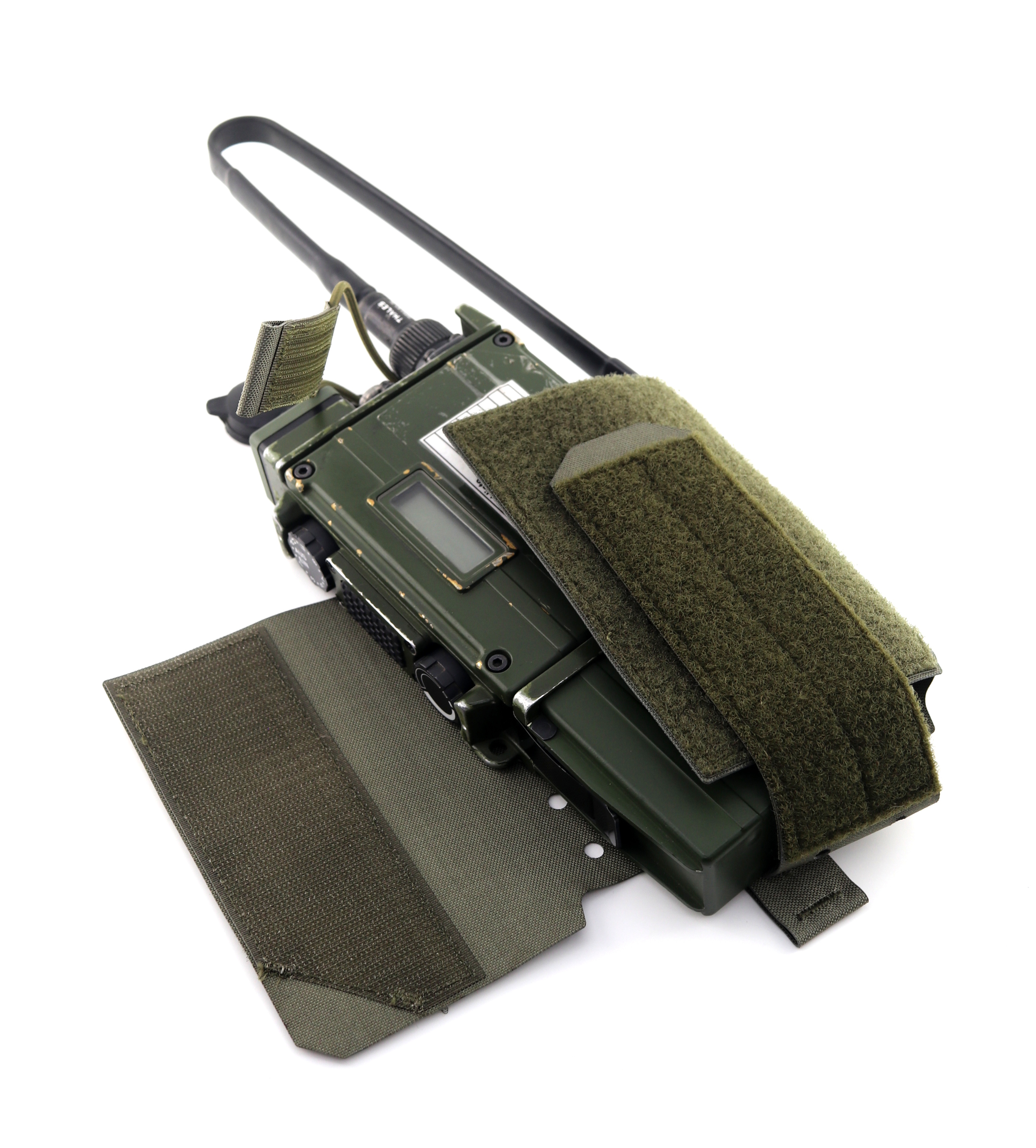 TVWG® Funkgerätetasche "MULTI-COMM", steingrau-oliv