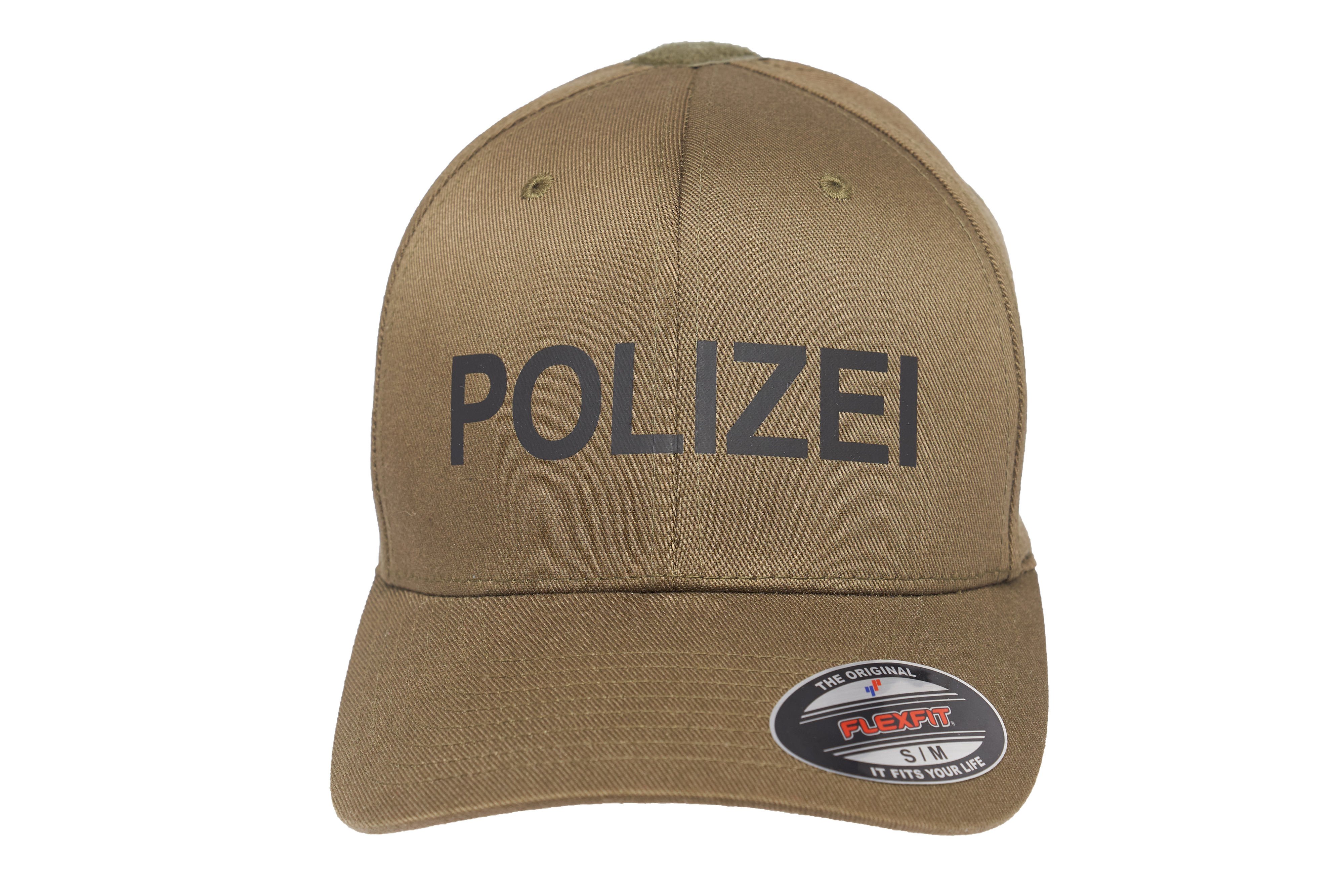 TACTICAL FLEXFIT "TAC CAP" - POLIZEI, L/XL, oliv