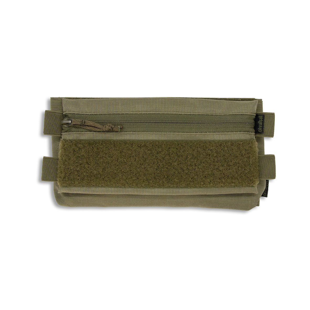 Velcrotasche "CANDY BAG - large", steingrau-oliv