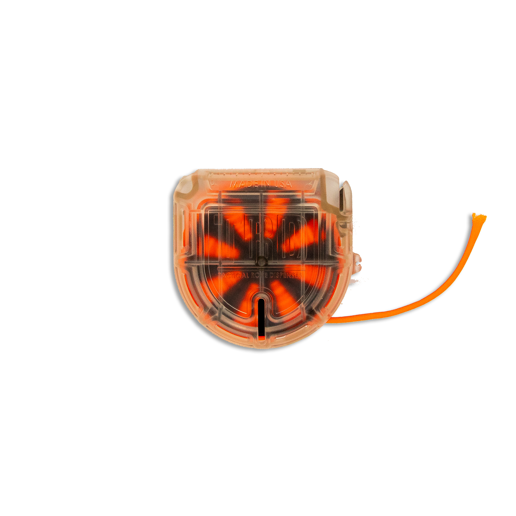 ARM TRD - Tactical Rope Dispenser, clear / orange
