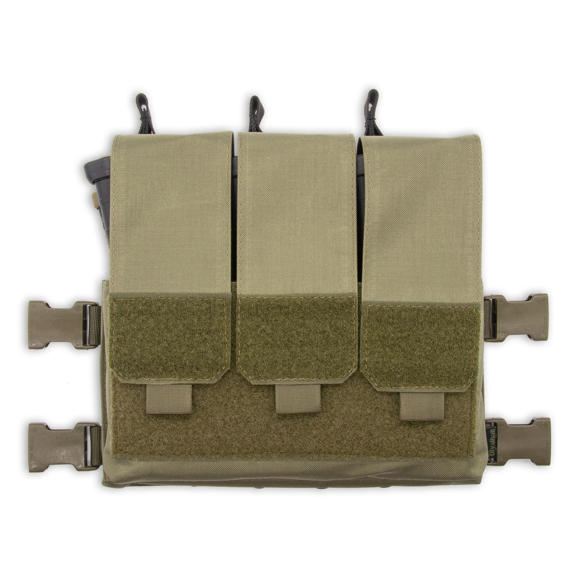 1/3-FLAP - Verschlussklappe , steingrau-oliv